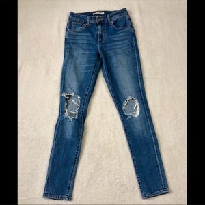 Levi’s High Rise Skinny Jeans